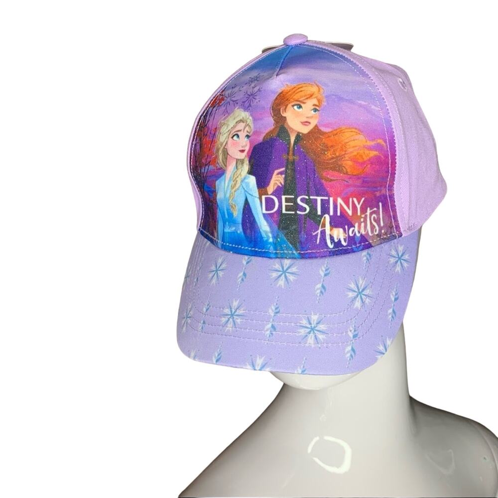 Disney NWT Princess Anna Elsa Frozen 2 Adjustable Baseball Cap